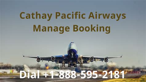 cathay pacific airways manage booking.